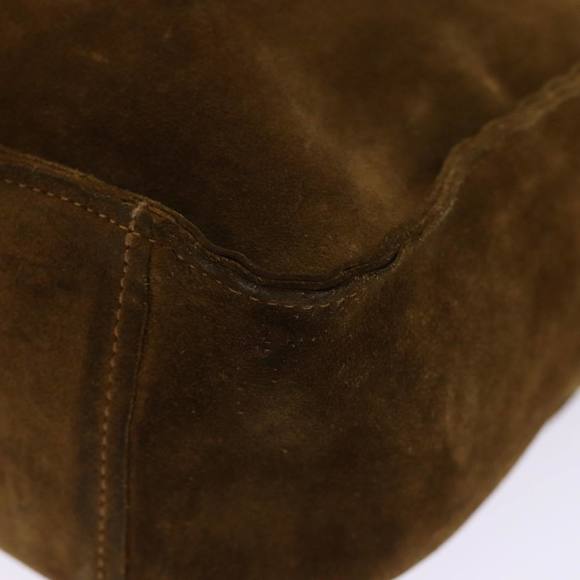 CHANEL Tote Bag Suede Brown CC Auth bs14773 - Picture 15 of 16